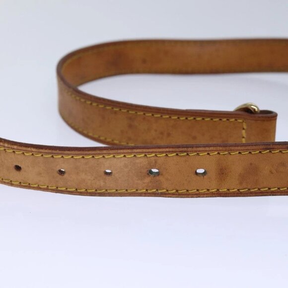 LOUIS VUITTON Adjustable Shoulder Strap Leather 35""""""""-42.1"""""""" Beig... - Picture 13 of 15